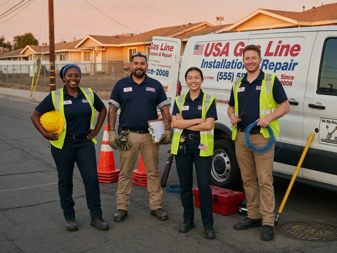 Gas Line Installation company in Palmyra, ME